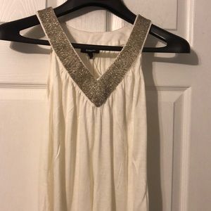 Express Beaded Neck Top